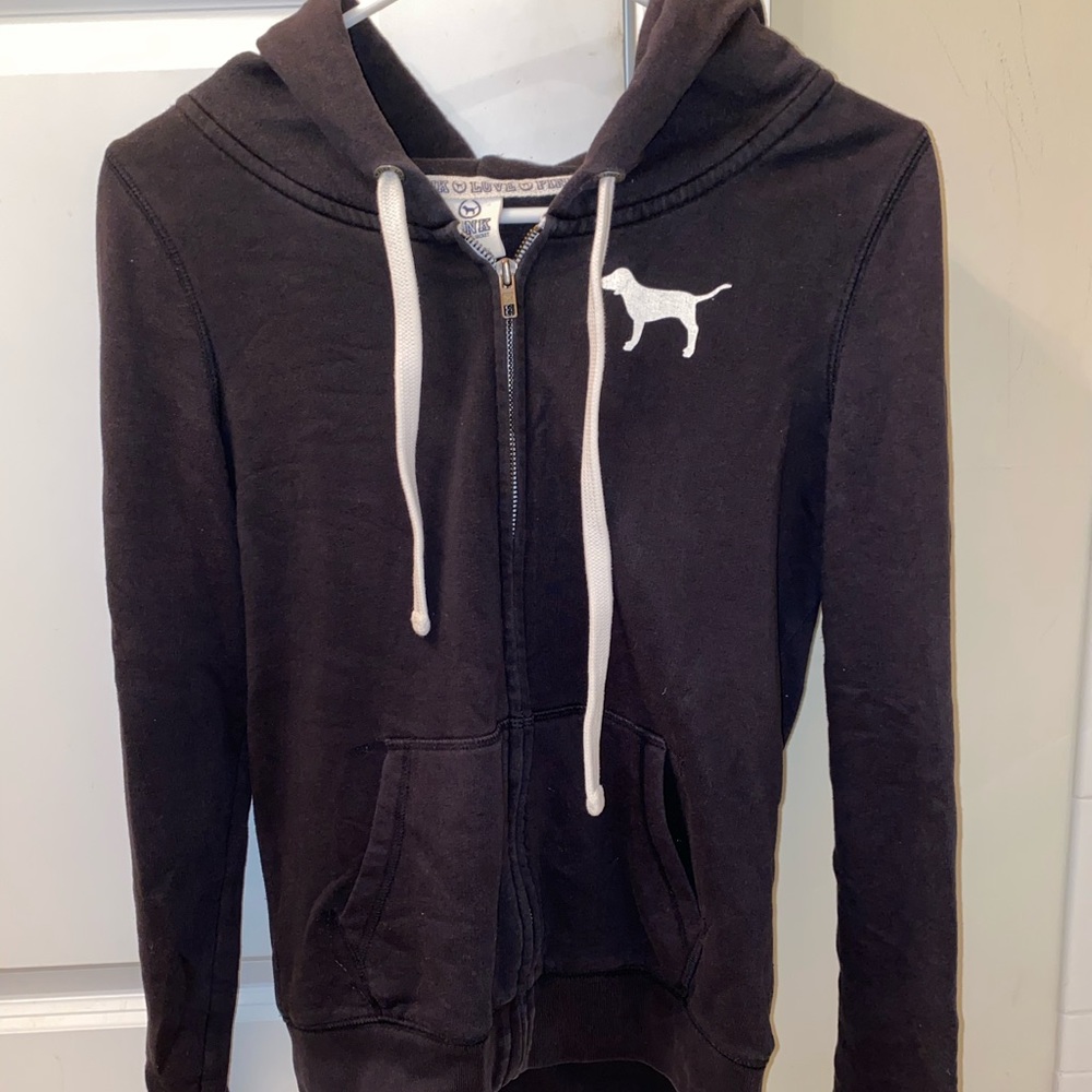 Black zip up
